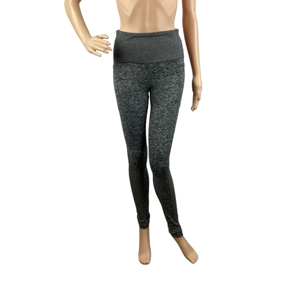 Athleta Stash Pocket Exhale Heel Tight Size S Gray